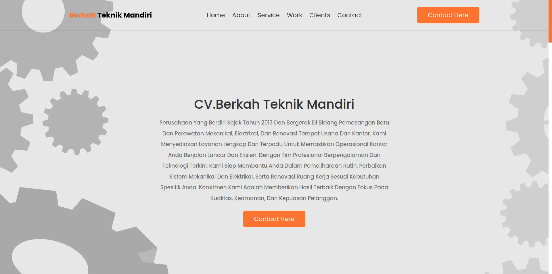 Landing Page